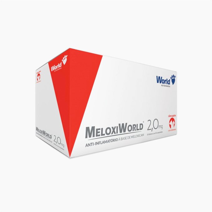 MELOXIWORLD 2,0MG DISPLAY - 10 BLISTERES COM 10 COMPRIMIDOS