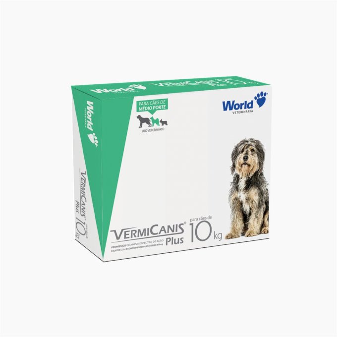 VERMICANIS 800MG CARTUCHO - 4 COMPRIMIDOS