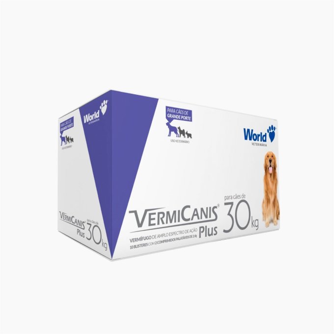 VERMICANIS 2,4G DISPLAY - 10 BLISTERES COM 2 COMPRIMIDOS