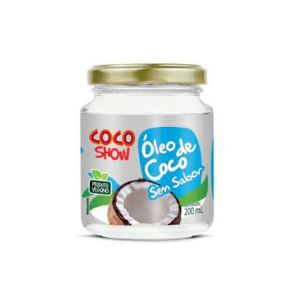 Óleo de Coco sem sabor Coco Show 200ml