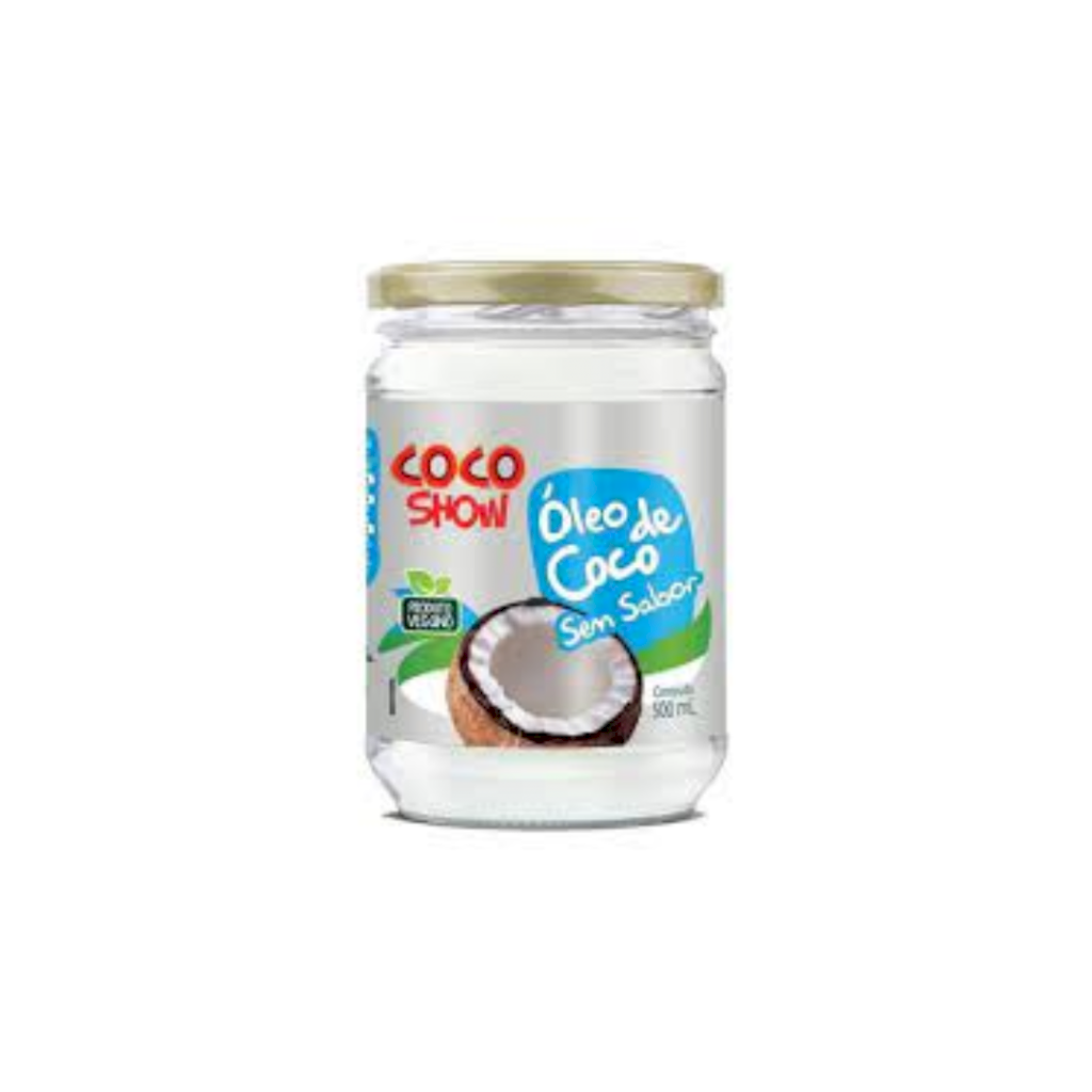 Óleo de Coco sem sabor Coco Show 500ml