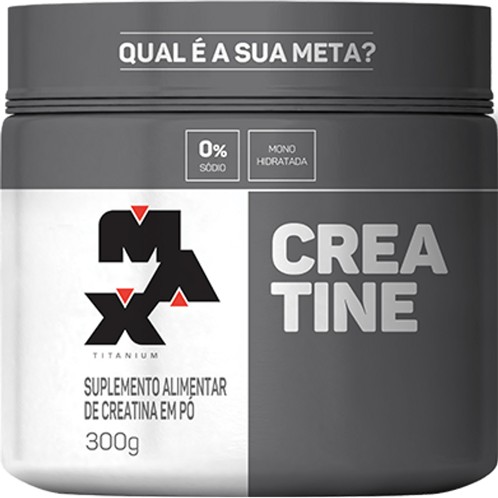 Creatina monohidratada 300g - Max Titanium