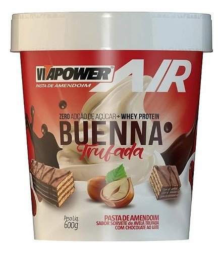  Pasta de Amendoim  600g - Vitapower