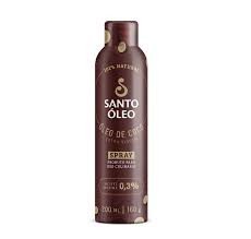Óleo de Coco Spray Extravirgem Santo Óleo 200ml 