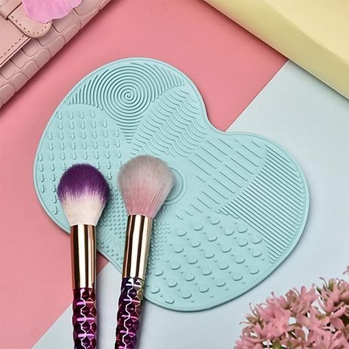 Tapete de Silicone para Limpeza de Pincéis