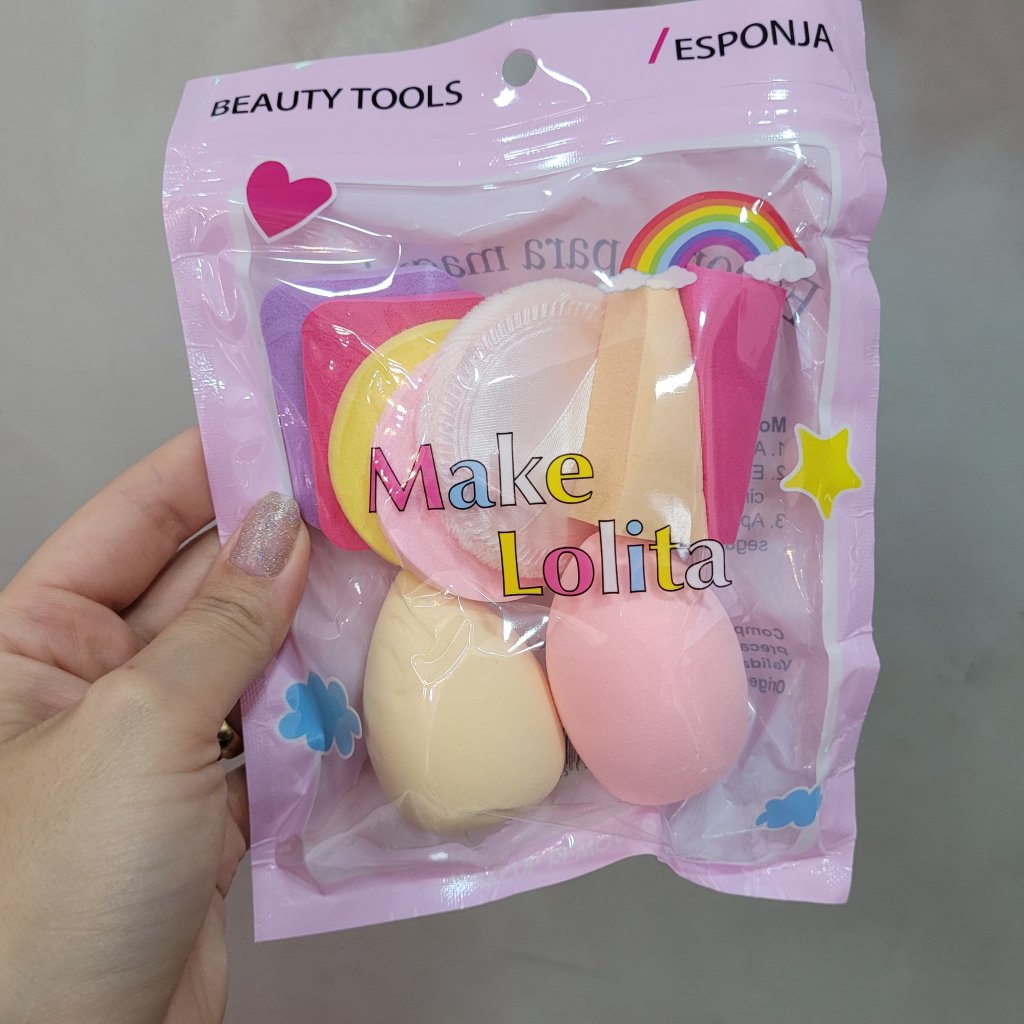Kit Esponja Facial modelos variados 