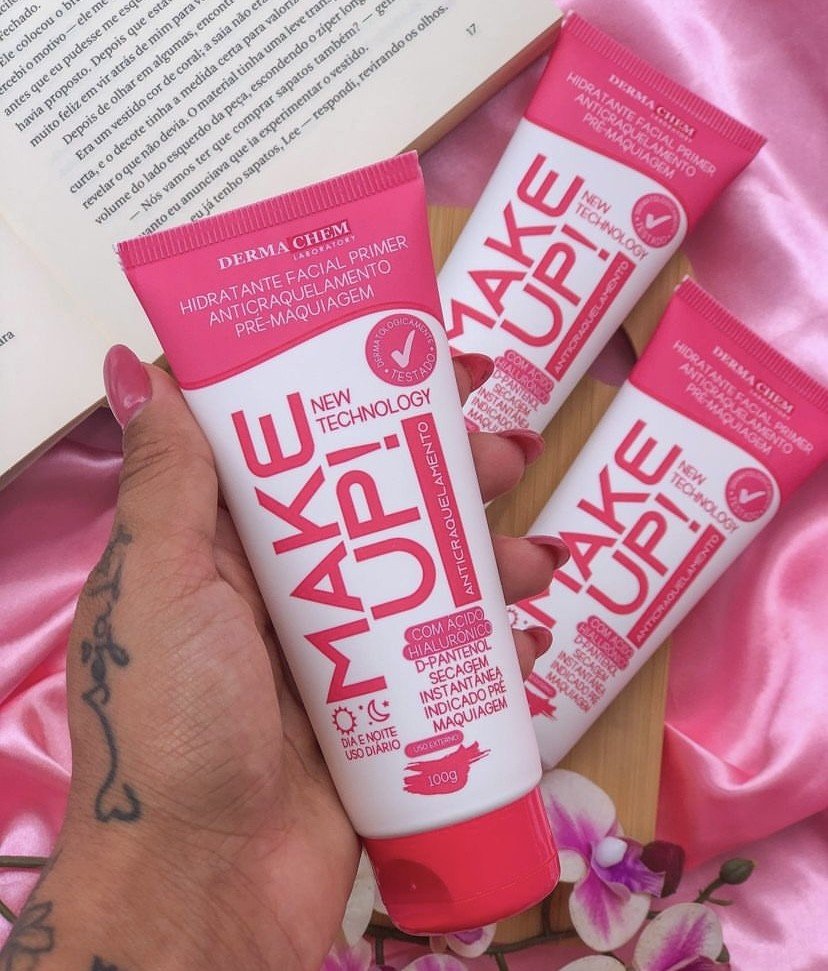 Hidratante Pré Make Dermachem  Anticraquelamento
