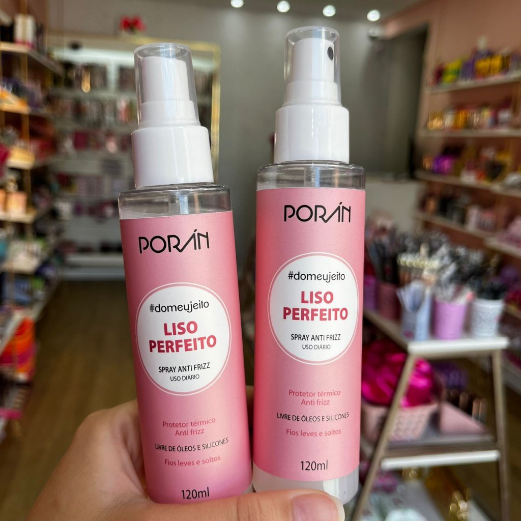 Protetor Térmico Anti Frizz Liso Perfeito Poran 