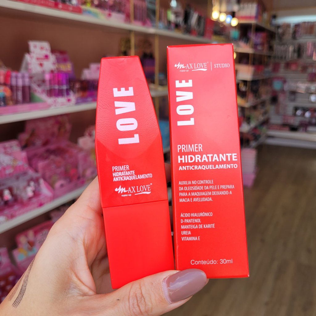 Primer Hidratante Anticraquelamento Max Love