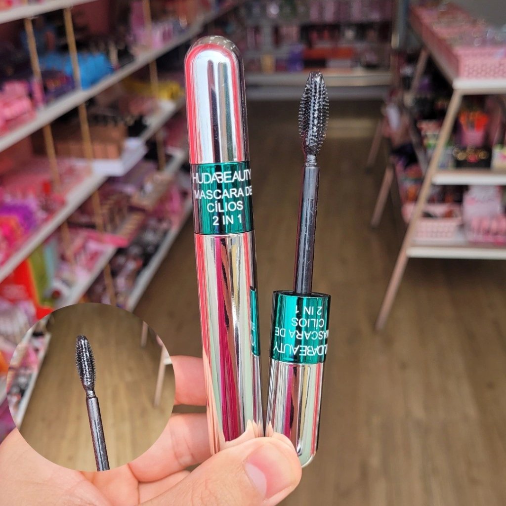 Rímel 2 em 1 HudaBeauty