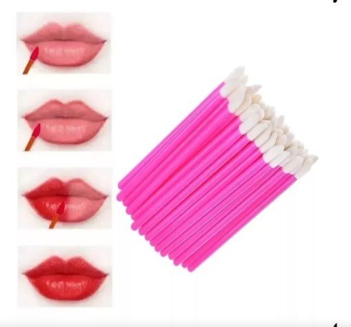 Kit Pincel Aplicador Batom 50 un