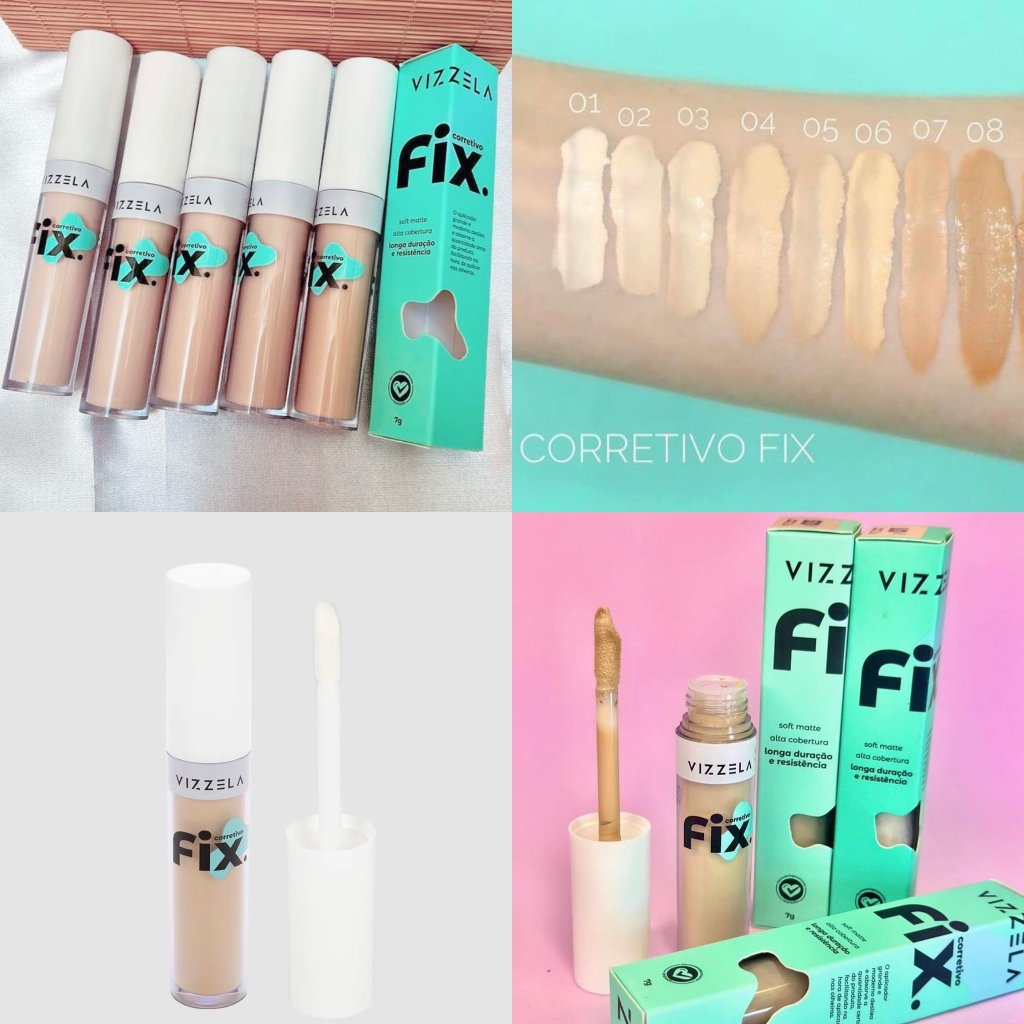 Corretivo Fix Soft Matte Vizzela