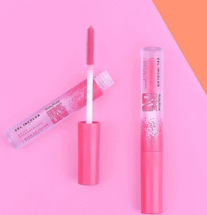 Gel Incolor Game On Ruby Rose Sobrancelha + Cilios