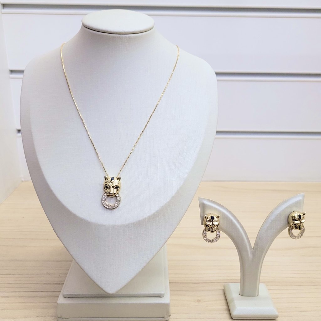 Conjunto Colar e Brinco CB043