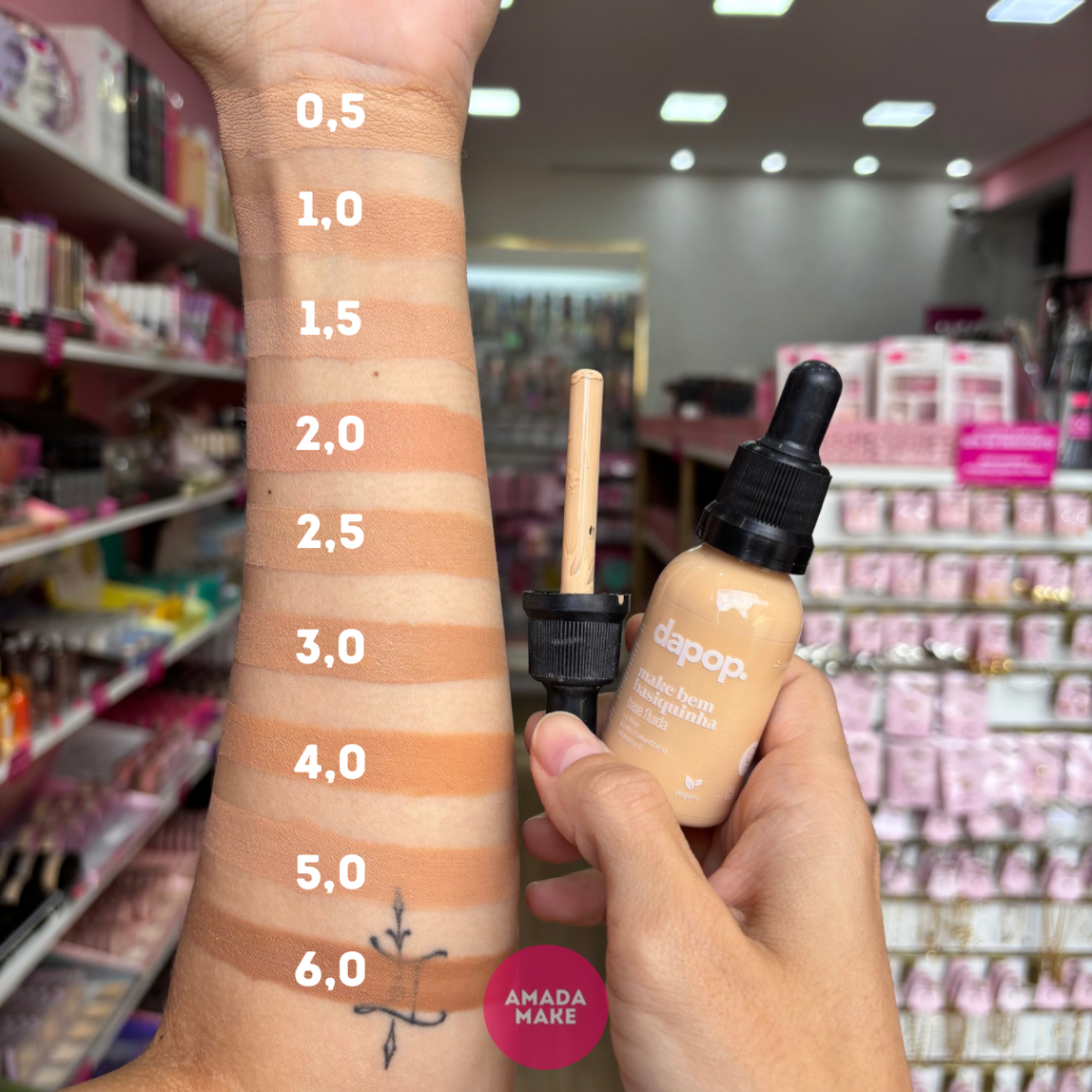 Base Fluída Dapop Make Bem Basiquinha