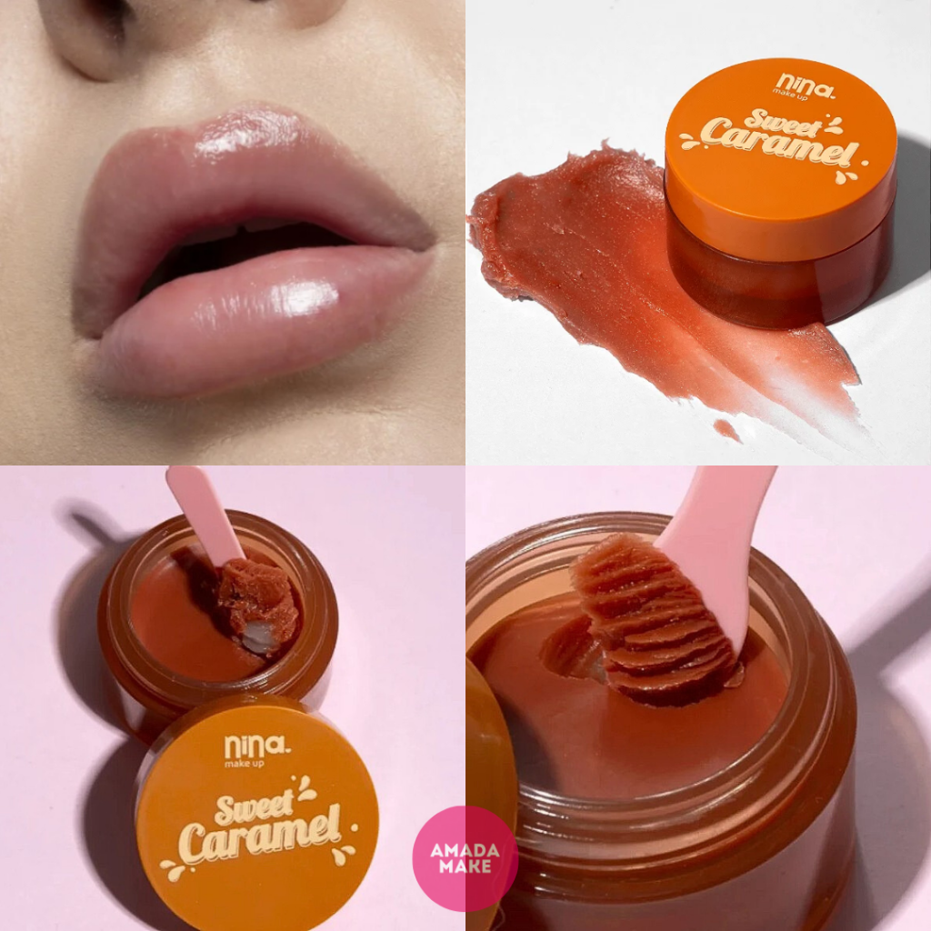 Hidratante Labial Lip Sleep Mask Sweet Caramel Nina Makeup