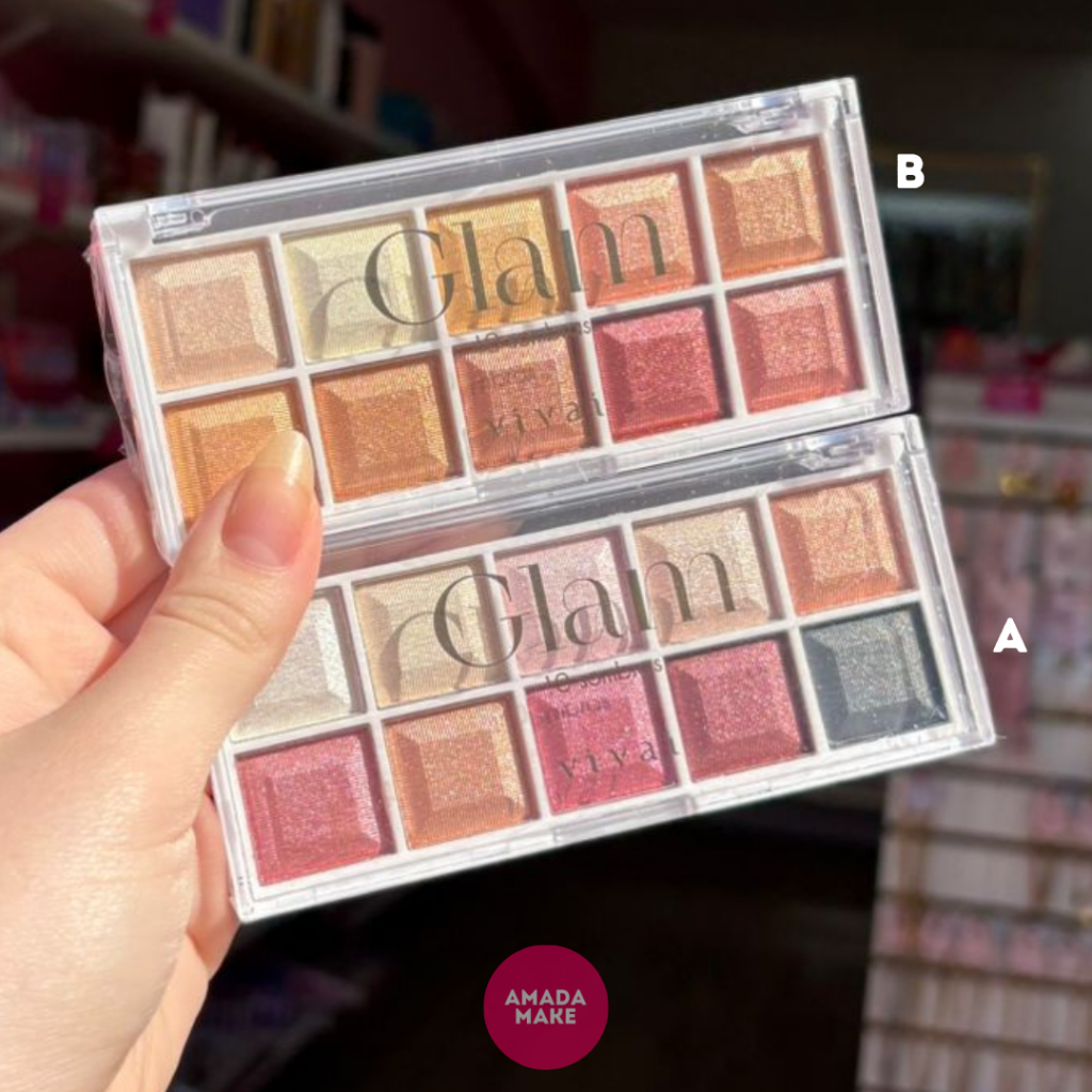 Paleta de Sombras Glam Vivai