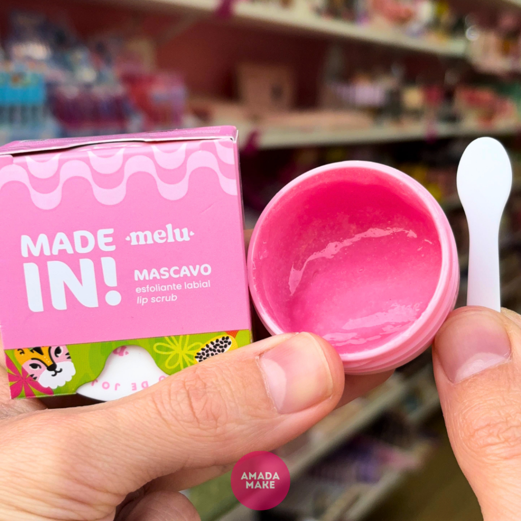 Esfoliante Labial Mascavo Made In Melu Ruby Rose