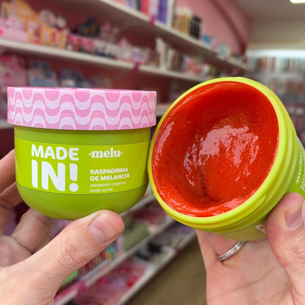Esfoliante Corporal Raspadinha de Melancia Made In Melu Ruby Rose
