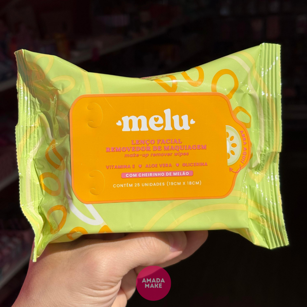 Lenço Demaquilante Cheirinho de Melão Melu Ruby Rose