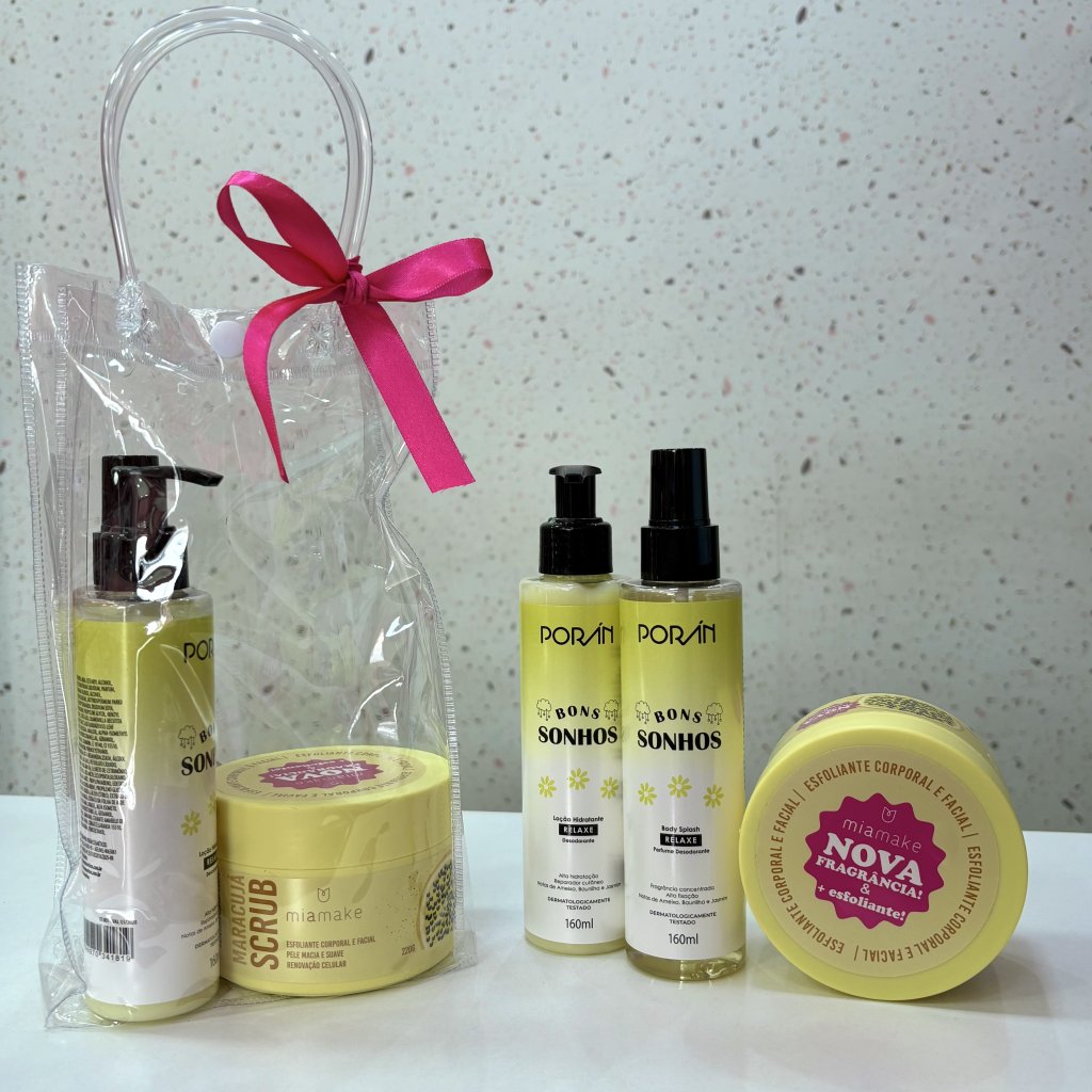 Kit Cuidado Corporal Relaxe + Sacola