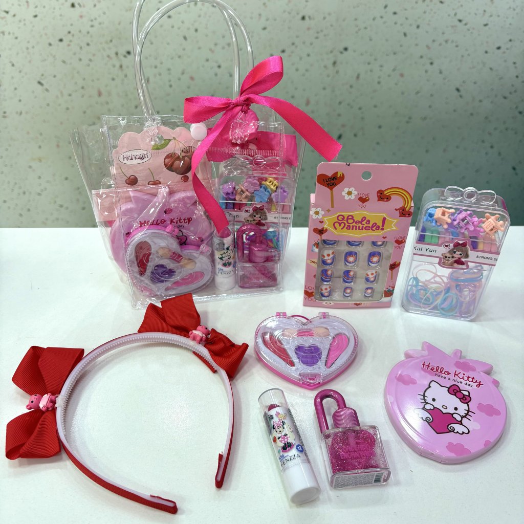 Kit Maquiagem Infantil Completo + Sacola
