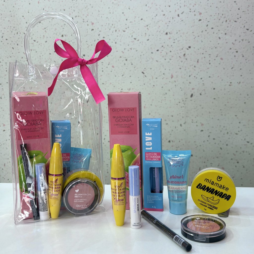 Kit Maquiagem Completa + Sacola