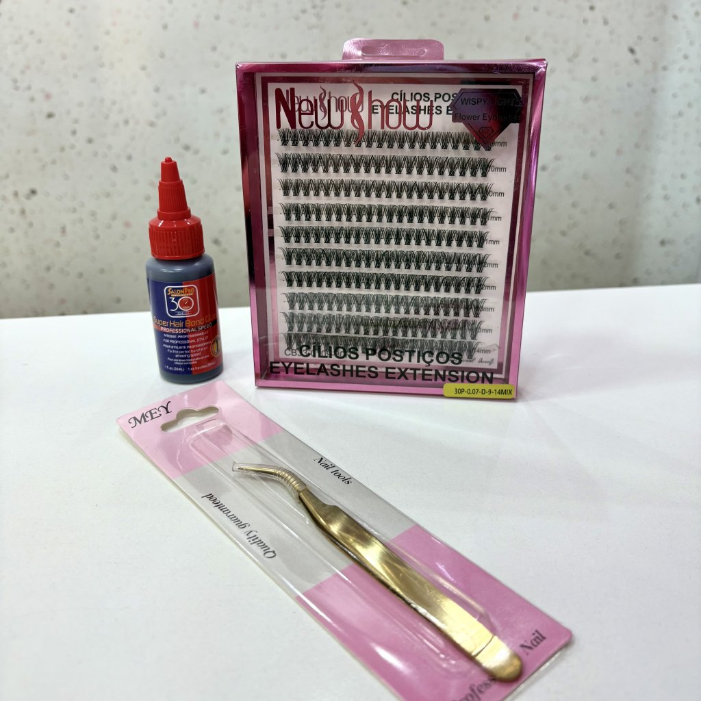 Kit extensão de Cílios Simples 