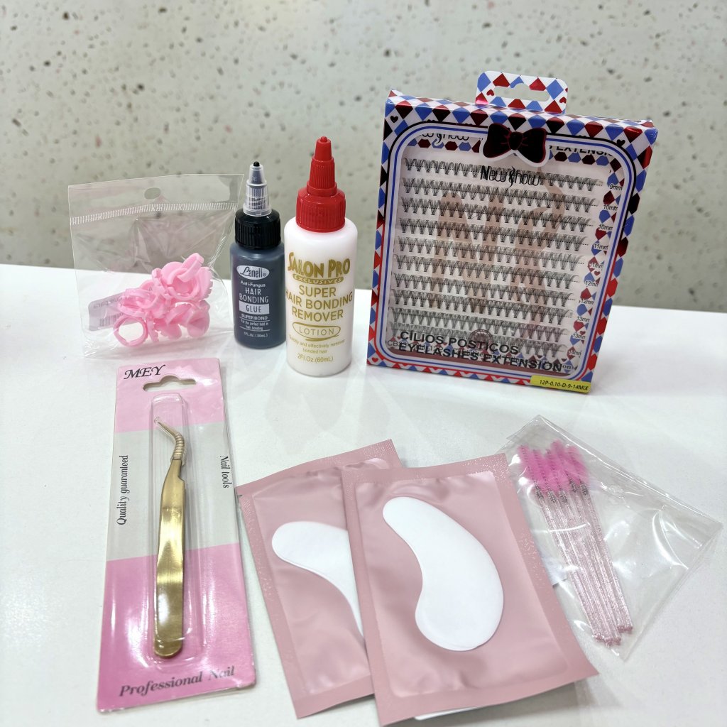 Kit Extensão Cílios Completo