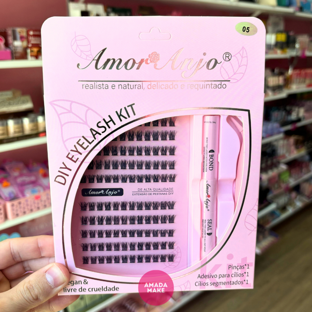 Kit Extensão de Cílios em Casa Amor Anjo - 05