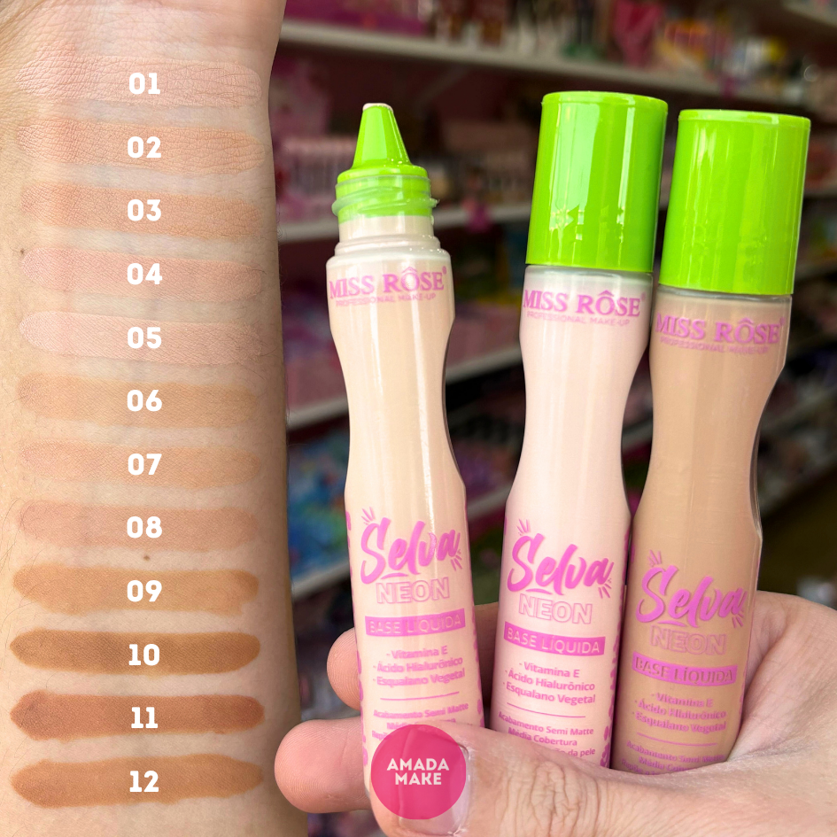 Base Selva Neon Miss Rose