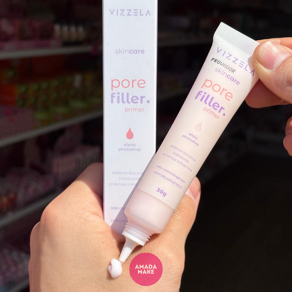 Primer Pore Filler Vizzela Efeito Photoshop