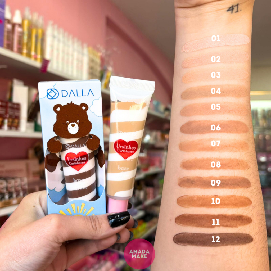 Base + Sérum Pele dos Sonhos Ursinhos Carinhosos Dalla