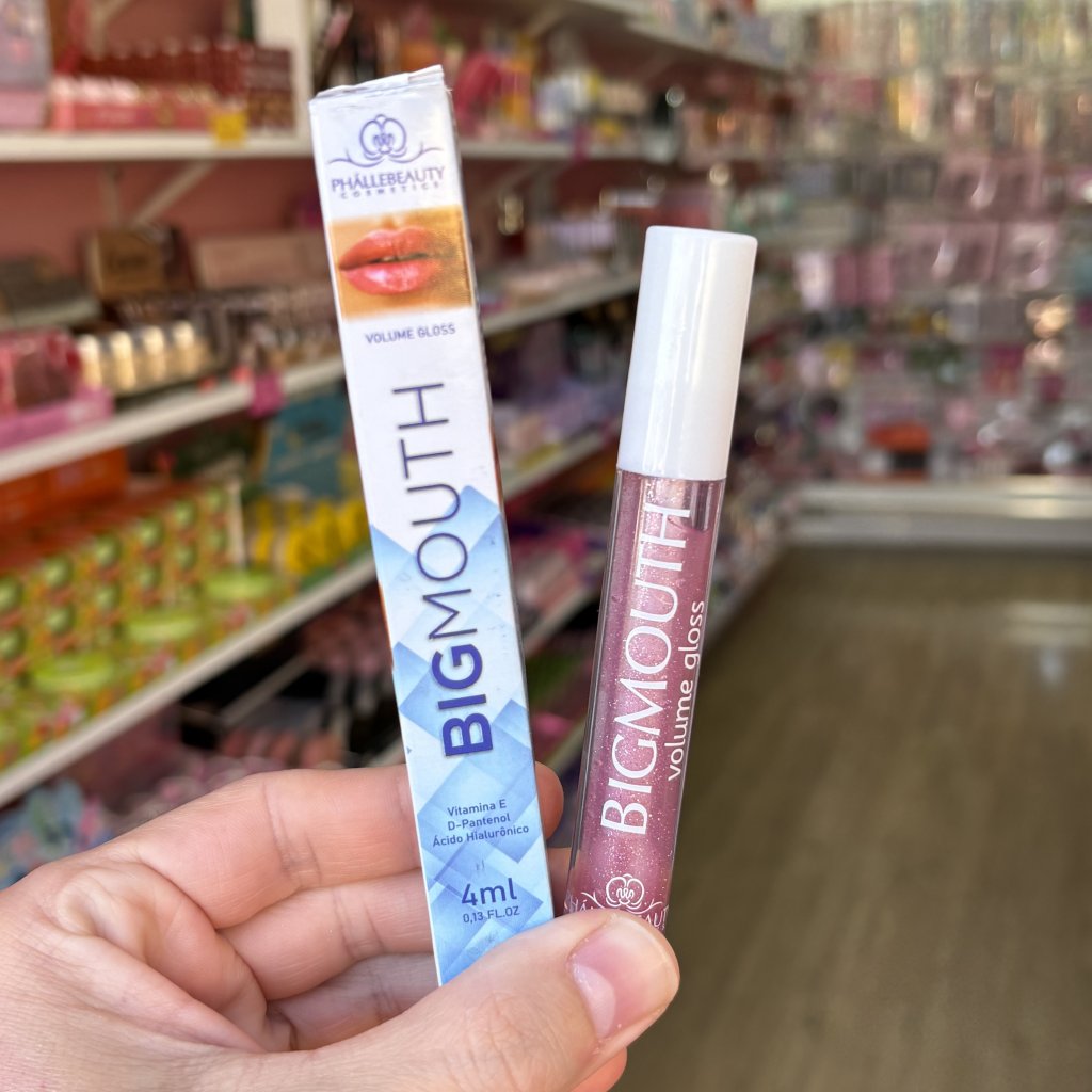 Gloss Volume Big Mouth Phallebeauty - Pink Glow