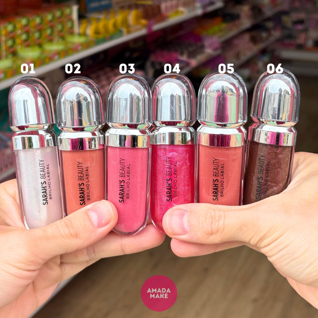 Gloss Sarah’s Beauty - Com Brilho (Dupê Kiko)