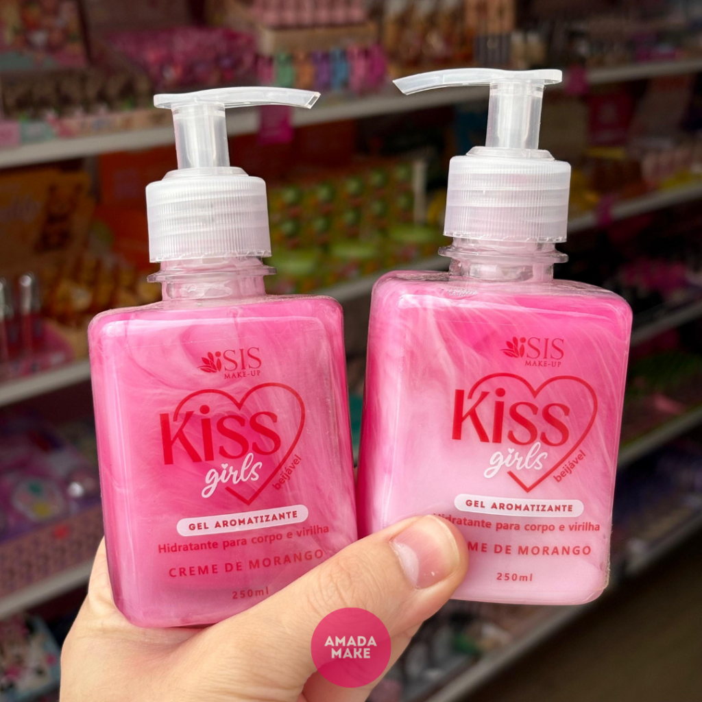 Gel Hidratante Beijável Kiss Girls Isis