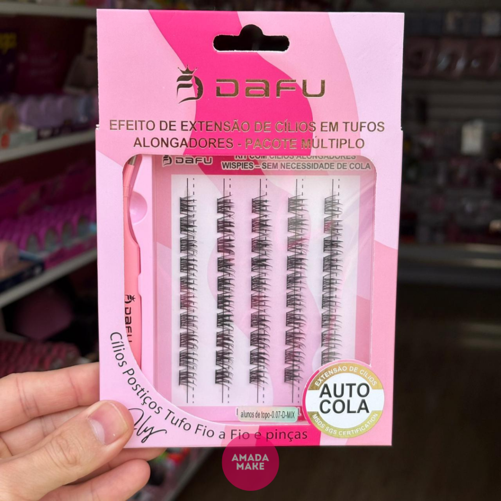 Cílios Tufinho Autocolante Dafu - Alunos de Topo