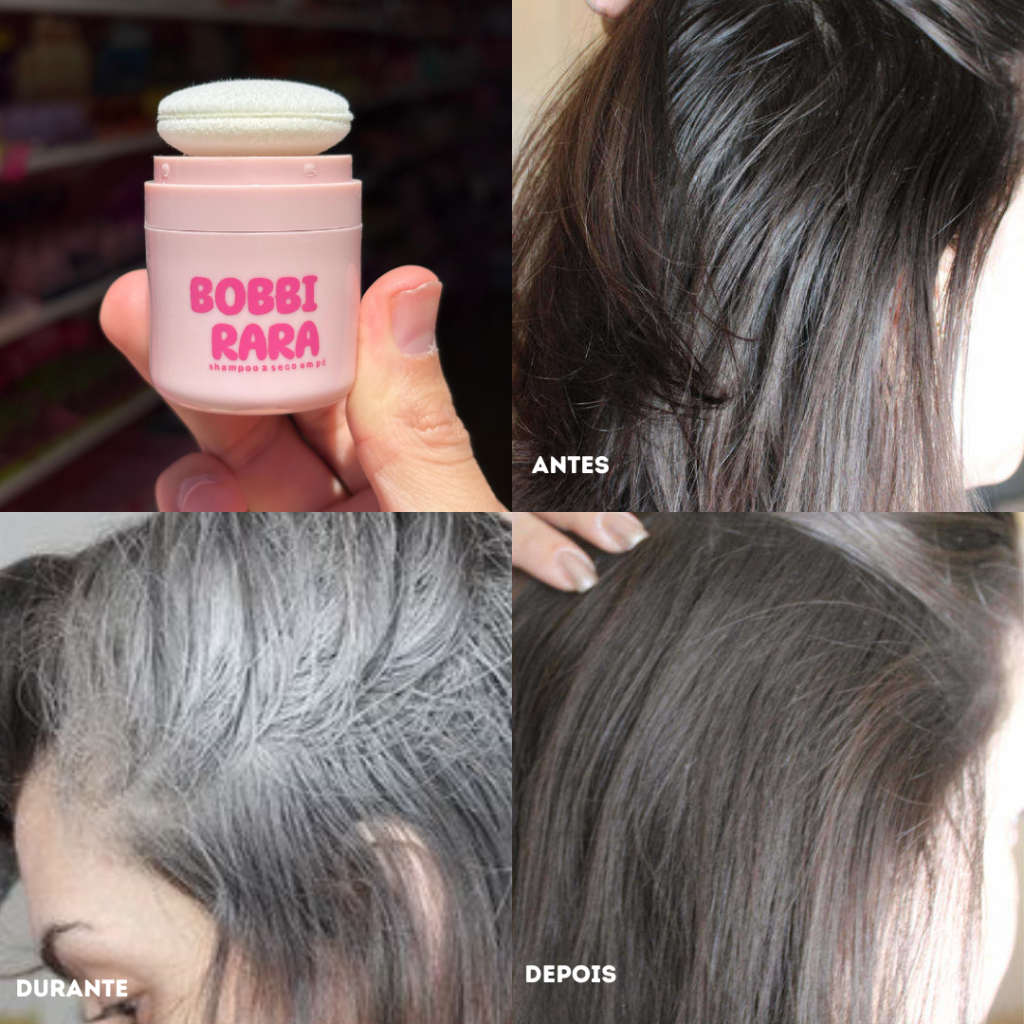 Shampoo a Seco em Pó Bobbi Rara