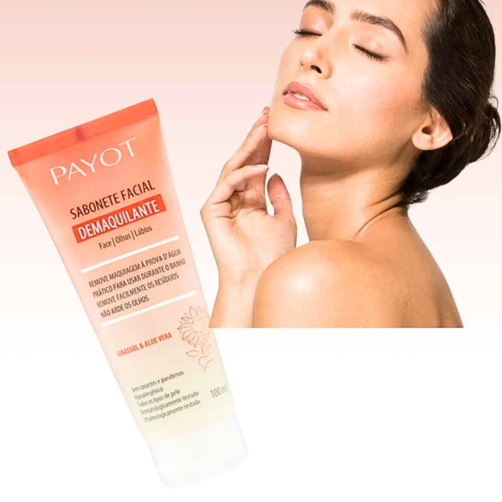 Sabonete Demaquilante Payot