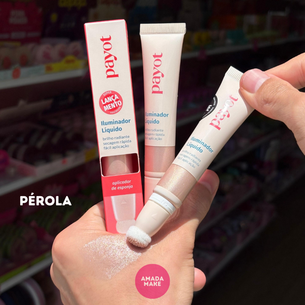 Iluminador Líquido com Esponjinha Payot
