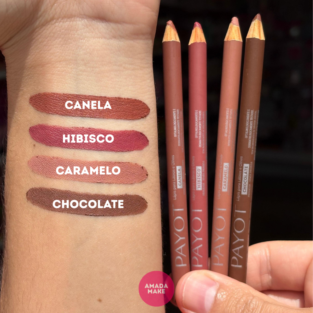 Lápis Para Lábios e Olhos Payot