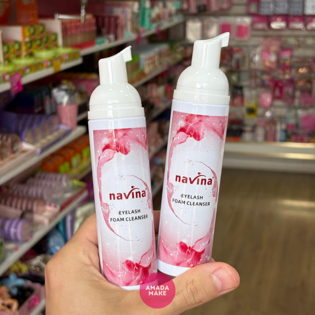 Espuma de Limpeza Extensão de Cílios Navina