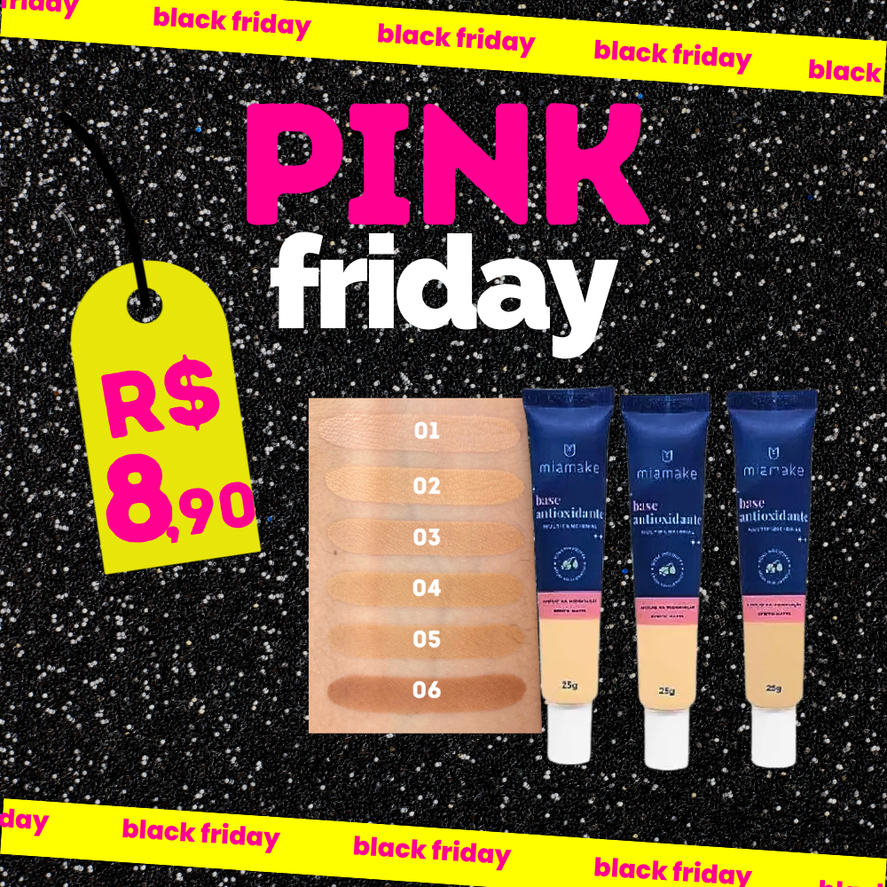 Base Antioxidante Mia Make - LIMITADO A 3 POR PESSOA