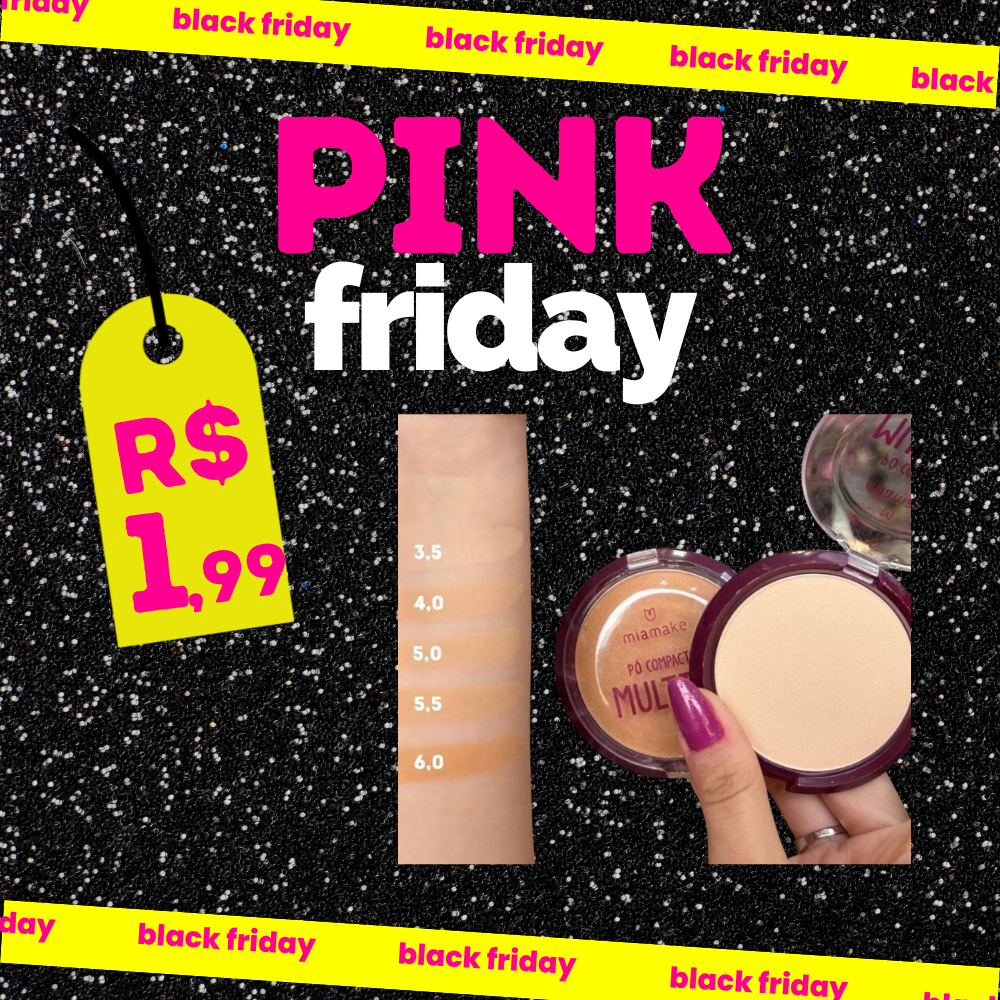 Pó Compacto Multi-D Mia Make - LIMITADO A 3 POR PESSOA