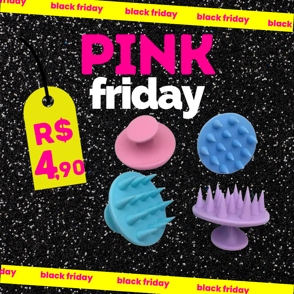 Escova Massageadora Capilar - LIMITADO A 3 POR PESSOA