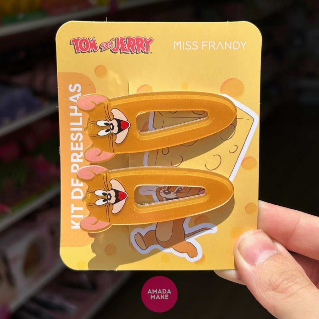 Kit 2 Presilhas tom e Jerry Miss Frandy