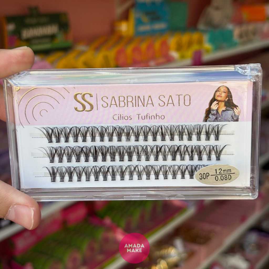 Cílios Tufinho Autocolante Sabrina Sato - 30P 12MM