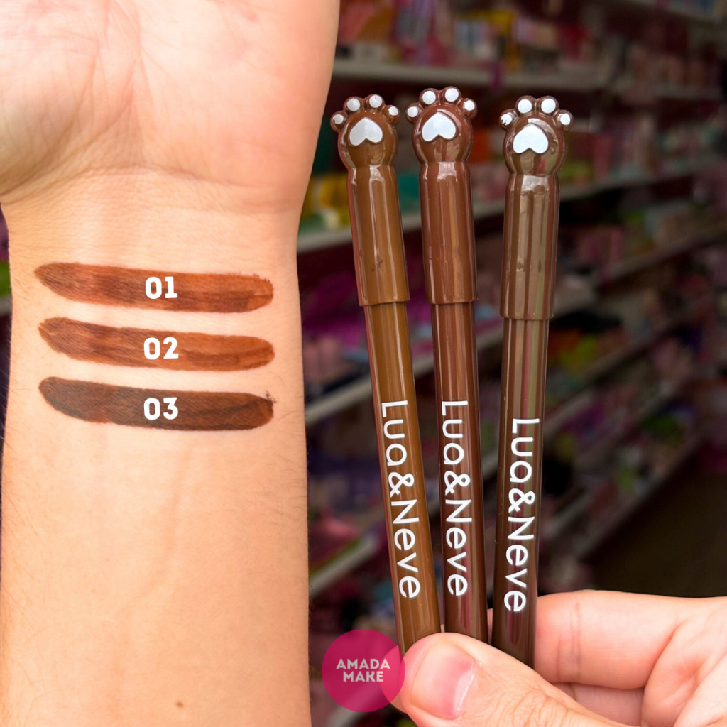 Delineadores Marrons Lua e Neve