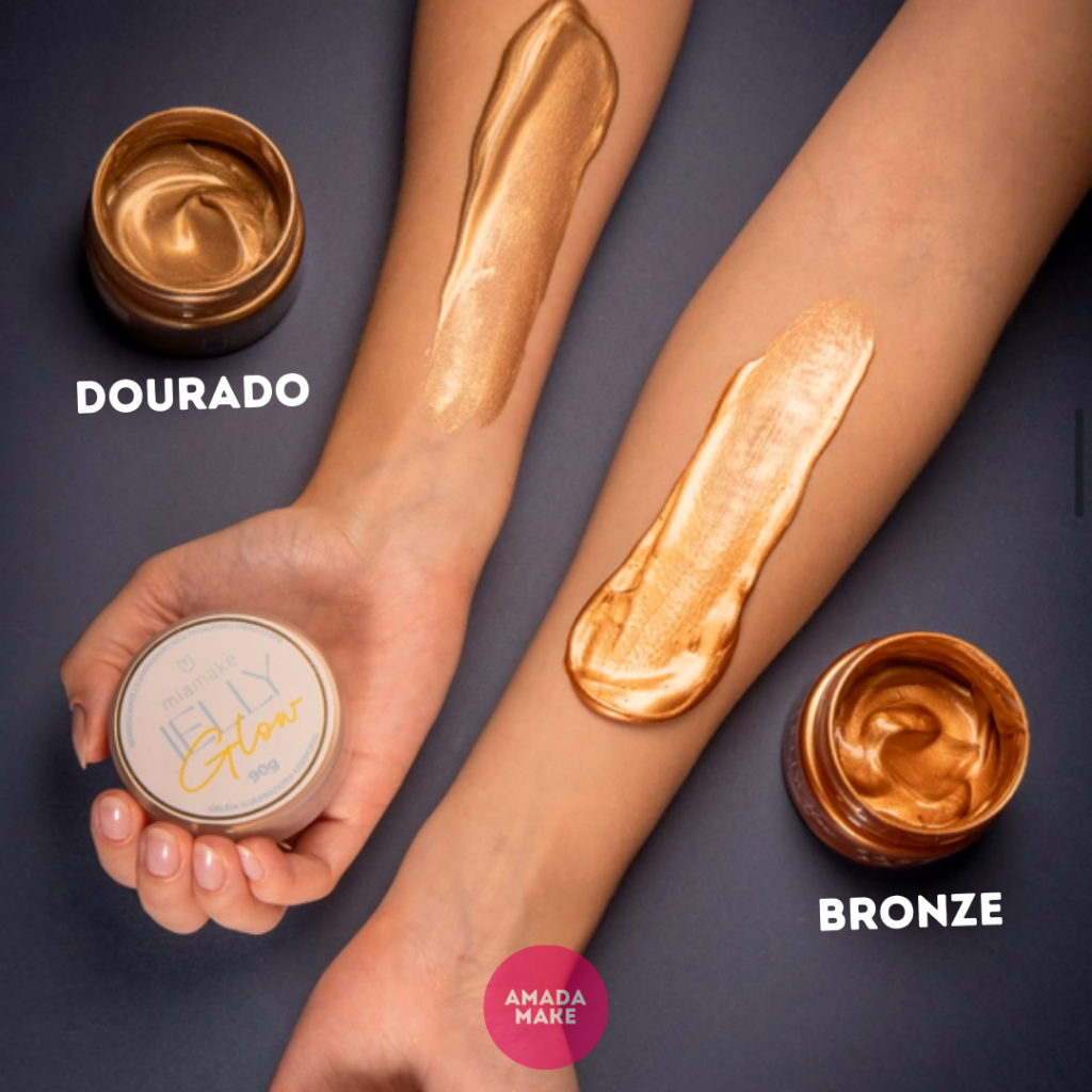 Geleia Iluminadora Corporal Jelly Glow Mia Make