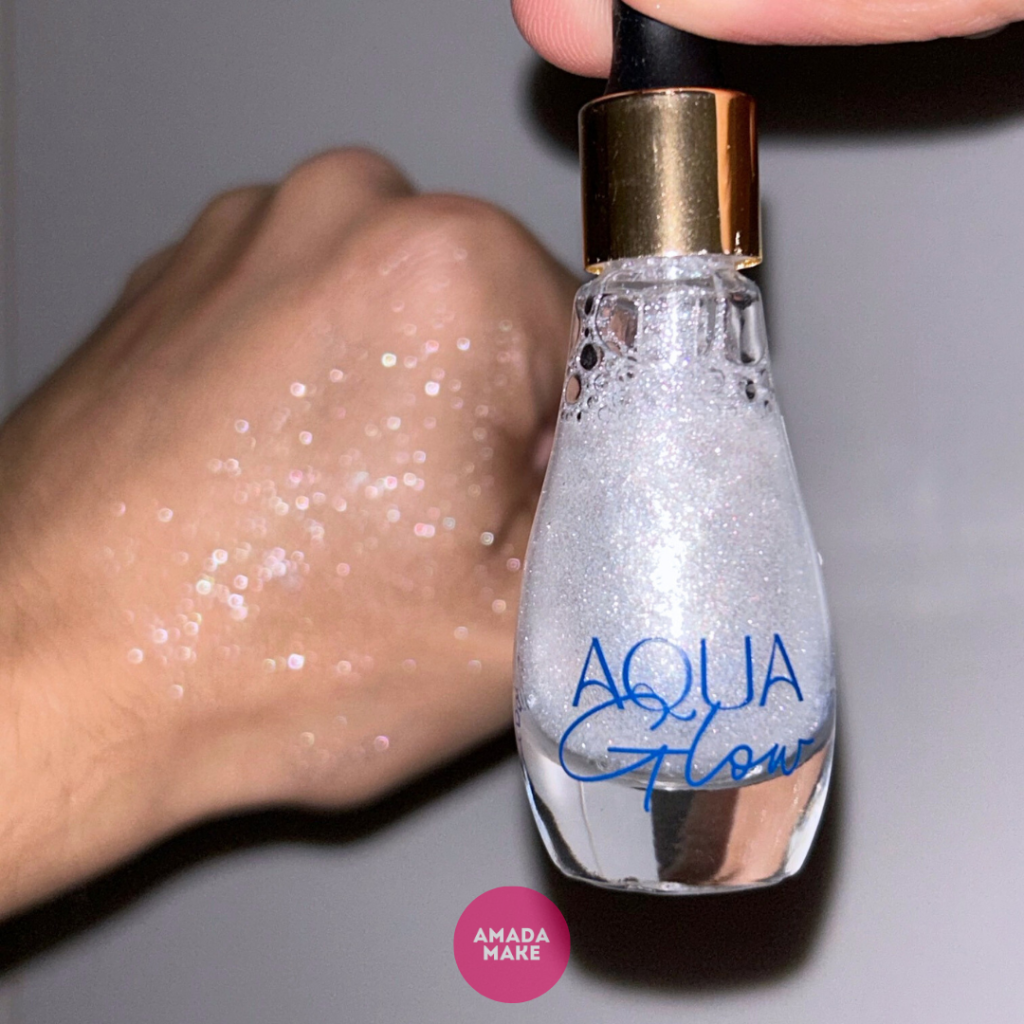 Iluminador Líquido Aqua Glow Mia Make - Prata